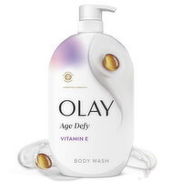 Olay Olay Ultra Moisture Age Defy Body Wash with Vitamin E, Vitamin B3 and Hyaluronic Blend, 35oz - 35 Ounce