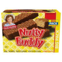 Little Debbie Wafers, with Peanut Butter, Big Pack - 12 Each