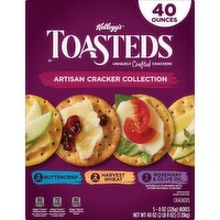 Toasted Crackers, Variety Pack - 40 Ounce