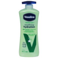 Vaseline Lotion, Soothing Hydration - 20.3 Ounce