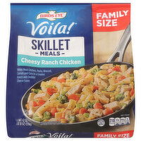 Birds Eye Cheesy Ranch Chicken, Skillet Meals, Family Size, 42 Ounce