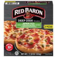 Red Baron Singles Deep Dish Supreme Pizza