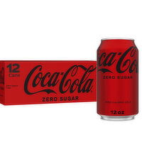 Coca-Cola Zero Sugar Zero Sugar, 12oz, 12 Each