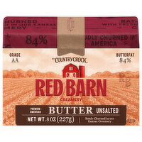 Red Barn Creamery Unsalted Butter - 8 Ounce