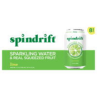 Spindrift Unsweetened Lime Sparkling Water