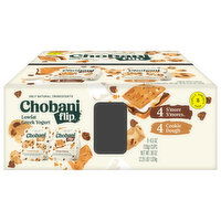 Chobani Yogurt, Greek, S'more S'mores/Cookie Dough, Family Variety 8 Pack, 8 Each