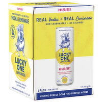 Lucky One Raspberry Vodka Lemonade - 355 Millilitre