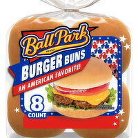 Ball Park White Burger Buns, 8 count, 15 oz - 8 Each
