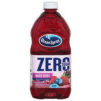 Ocean Spray Juice Drink, Zero Sugar, Cranberry, Mixed Berry Flavored, 64 Fluid ounce