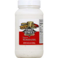 First Street Horseradish, Prepared - 34 Ounce