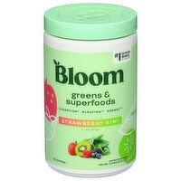 Bloom Strawberry Kiwi Flavored Greens & Superfoods - 5.34 Ounce