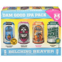 Belching Beaver Brewery Beer, Dam Good IPA Pack - 144 Ounce