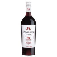Menage a Trois Light Red Blend California Wine - 750 Millilitre
