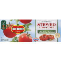 Del Monte Tomatoes, with Natural Sea Salt, Original Recipe, Stewed - 8 Each