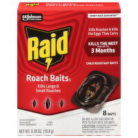 Raid Roach Baits - 8 Each