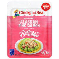 Chicken of the Sea Pink Salmon, Alaskan, Skinless & Boneless, Wild Caught, Recipe Size - 5 Ounce