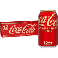 Coca-Cola Caffeine Free Soda Cans - 12 Each