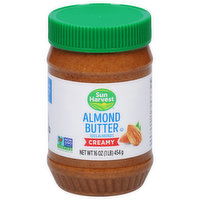 Sun Harvest Almond Butter, Creamy - 16 Ounce