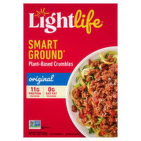 Lightlife Crumbles, Plant-Based, Original - 12 Ounce