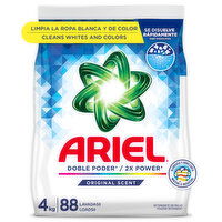 Ariel Powder Laundry Detergent, Original Scent - 4 Kilogram
