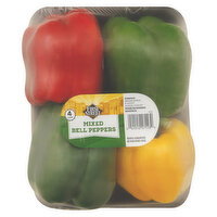 First Street Bell Peppers, Mixed - 4 Each