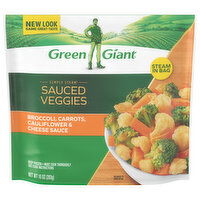 Green Giant Broccoli Carrots Cauliflower & Cheese Sauce Sauced Veggies - 10 Ounce
