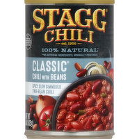 Stagg Chili Chili, with Beans, Classic, 15 Ounce