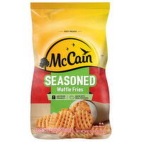 McCain Waffle Fries, Seasoned, Potato Fries - 26 Ounce