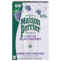 Maison Perrier Sparkling Water, Blackberry Flavored - 8 Each