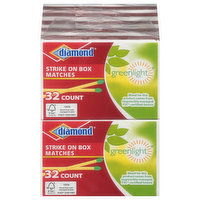 Diamond Strike on Box Matches, 10 Pack - 32 Each