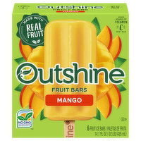 Outshine Fruit Ice Bars, Mango - 6 Each