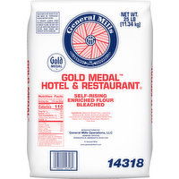 General Mills Flour, Enriched, Bleached, Self-Rising, 400 Ounce