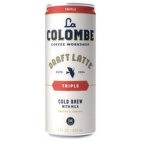 La Colombe Draft Latte Triple Cold Brew with Milk - 11 Fluid ounce