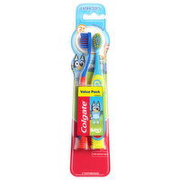 Colgate Toothbrushes, Bluey, Extra Soft, Value Pack - 2 Each