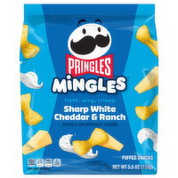 Pringles Sharp White Cheddar & Ranch Puffed Snacks