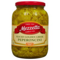Mezzetta Peperoncini, Golden Greek, Medium Heat, Sliced - 32 Fluid ounce