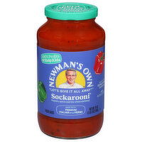 Newman's Own Pasta Sauce, Sockarooni, 24 Ounce