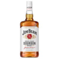 Jim Beam Kentucky Straight Bourbon Whiskey - 1.75 Litre