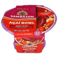 Sambazon Organic Berry Bliss Acai Bowls - 6.1 Ounce