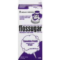 Gold Medal Flossugar, Spookie Fruiti Grape Flavor, Ready to Use - 3.25 Pound