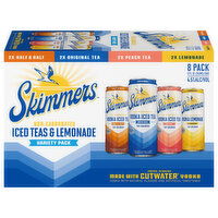 Skimmers Non-Carbonated Assorted Iced Teas & Lemonade Variety Pack - 8 Each