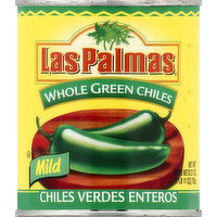 Las Palmas Green Chiles, Whole, Mild - 27 Ounce