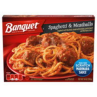 Banquet Spaghetti & Meatballs - 10 Ounce