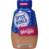 Spice World Ginger, Minced - 10 Ounce