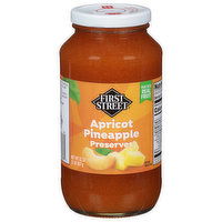 First Street Apricot Pineapple Preserves - 32 Ounce