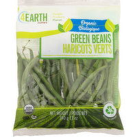 4Earth Farms Green Beans, Organic - 12 Ounce