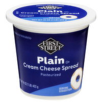 First Street Plain Cream Cheese Spread - 16 Ounce