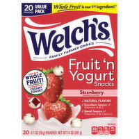 Welchs Fruit N Yogurt Strawberry - 20 Each
