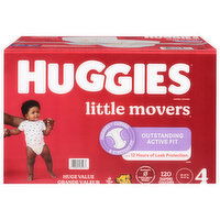 Huggies Diapers, Disney Baby, 4 (22-37 lb), Huge Value - 120 Each