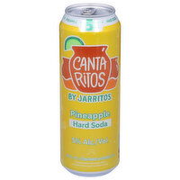 Cantaritos Hard Soda, Pineapple - 25 Fluid ounce